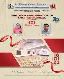 Dedication & Inauguration of Smart Seminar Hall